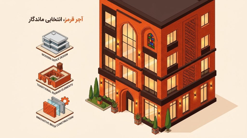 آجر نمای قرمز؛ چرا بهترین انتخاب برای نمای ساختمان است؟