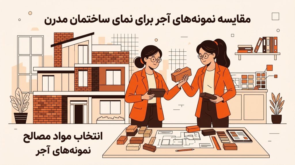 راهنمای انتخاب آجرنما