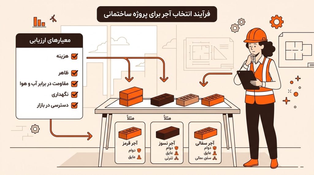 راهنمای انتخاب بهترین نوع آجر برای ساختمان