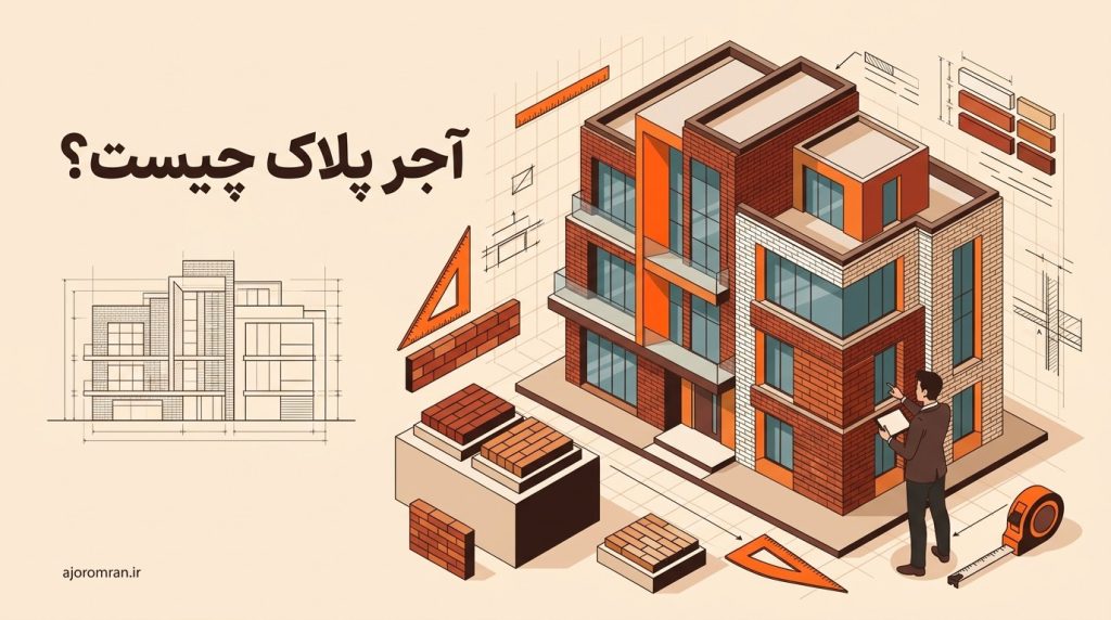 آجر پلاک برای نمای ساختمان